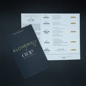 4 Visit Salon Invitation to Alchemy & I Salon and Cecily Day Spa | Berkhamsted