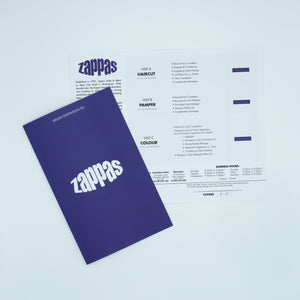 3 Visit Salon Invitation to Zappas | Crowthorne